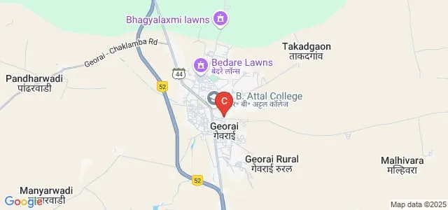 Twaritapuri Arts and Science College, Beed Map