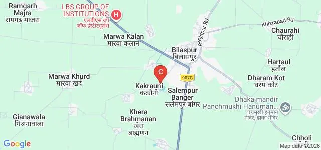 Ganpati Institute of Hotel Management, Yamuna Nagar Map