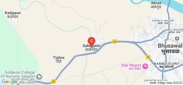 Chaitanya Ayurved Mahavidyalaya, Jalgaon Map