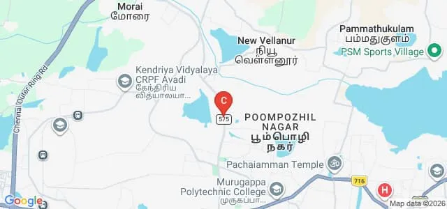Nazareth College of Education for Women, Chennai Map