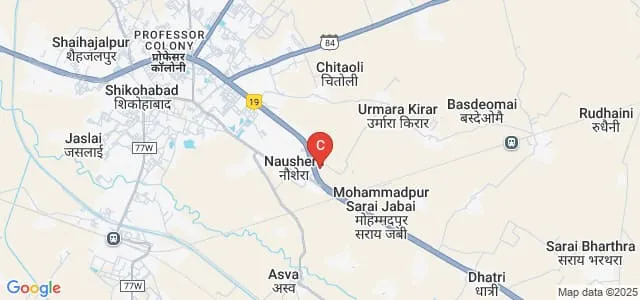 Om Degree College, Shikohabad Map