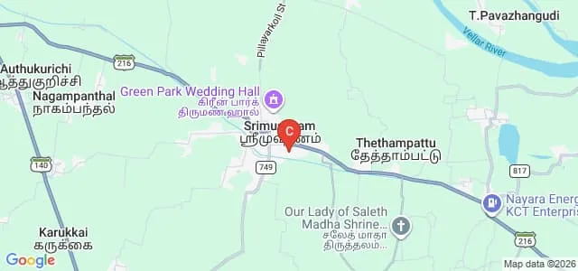 DVC College of Education, Cuddalore Map