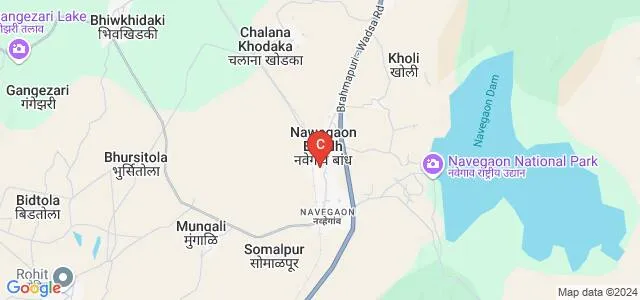 Rukhama Mahila Mahavidyalaya, Arjuni Morgaon Map