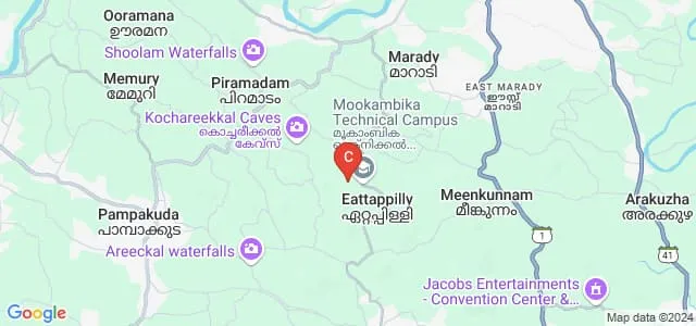 Mookambika Technical Campus, Ernakulam Map