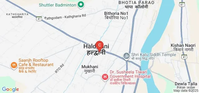Amrapali Institute of Applied Science, Haldwani Map