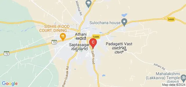 KLE Society's Shri Shivayogi Murughendra Swamiji BBA College, Athani Map