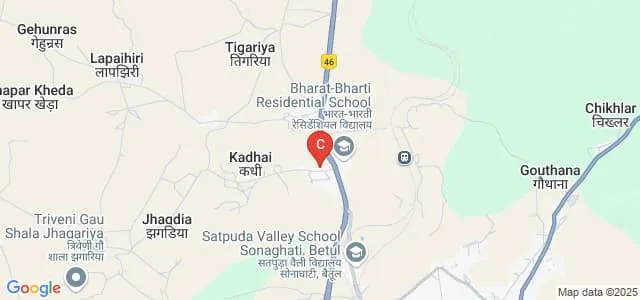 Om Ayurvedic Medical College and Hospital, Betul Map