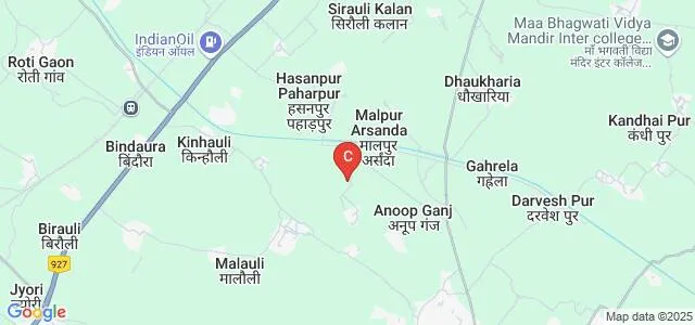 Bhagwandas Sarveshwar Mahavidyalaya, Barabanki Map