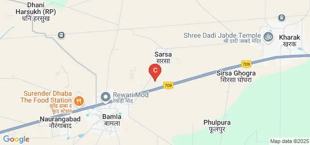 Bhiwani Institute of Technology and Sciences, Bhiwani Map
