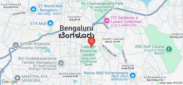 Al-Ameen Arts Science and Commerce Degree College, Bangalore Map