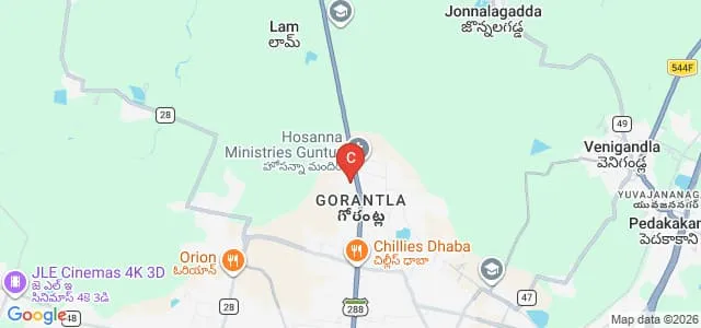St Ann's Degree College for Women, Guntur Map