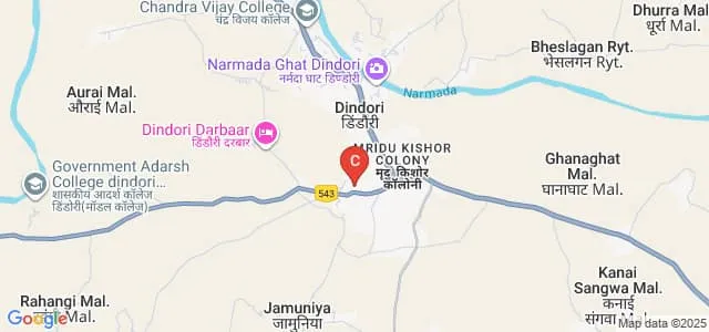 Bharat Institute of Nursing, Dindori Map
