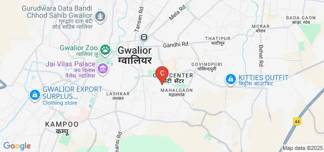 Sophia Homeopathic Medical College, Gwalior Map