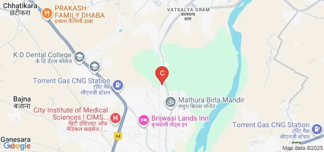 PMV Polytechnic, Mathura Map