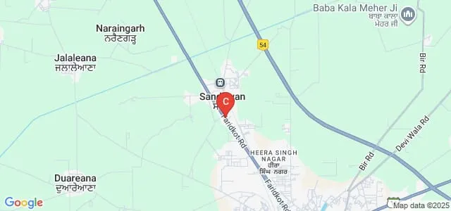 Baba Farid College of Nursing, Kotkapura Map