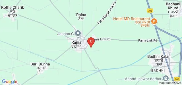 SFC Institute of Pharmacy, Moga Map