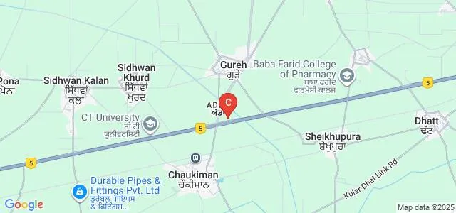 Ludhiana Group of Colleges, Ludhiana Map