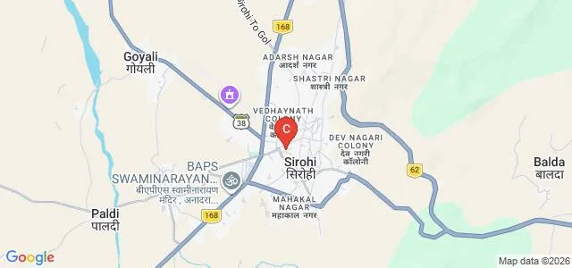 Government Medical College, Sirohi Map