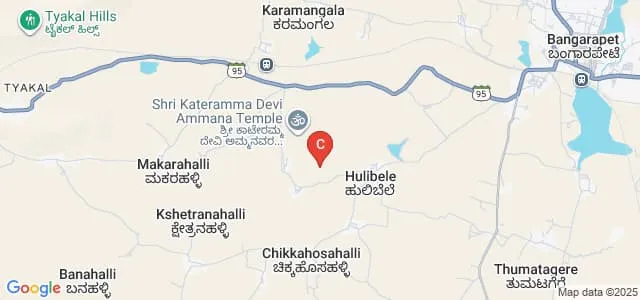 Sri Siddhartha Polytechnic, Bangarpet Map