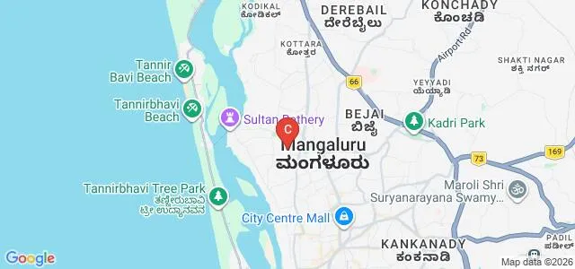 Shree Gokarnanatheshwara College, Mangalore Map
