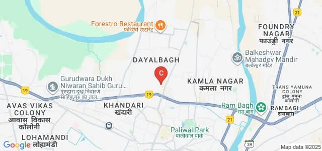 CBS College of Polytechnic, Agra Map