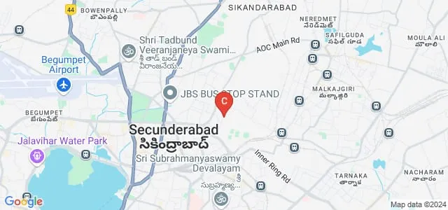 Government Domestic Science Training College, Secunderabad Map