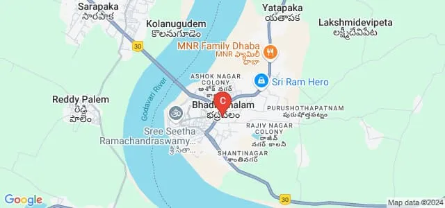 College of Teacher Education Tribal Welfare, Bhadrachalam Map