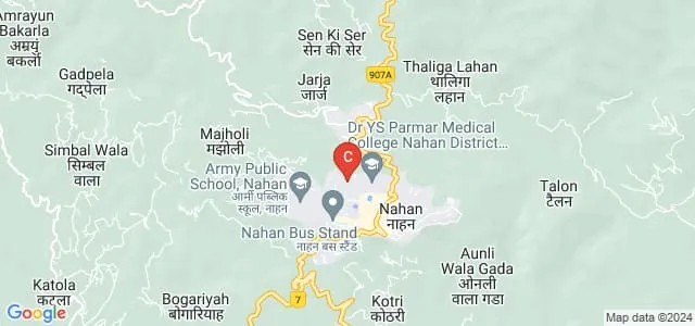 Gorakhnath Government Sanskrit College, Sirmour Map