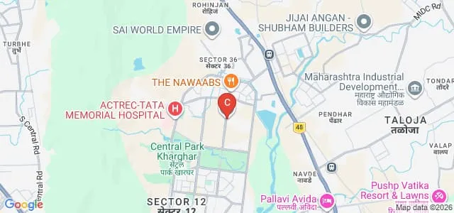 Narsee Monjee Institute of Management Studies, Navi Mumbai Map