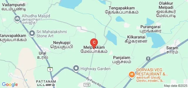 Thiru A Govindasamy Government Arts College, Tindivanam Map