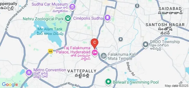 Presidency School of Management and Computer Sciences, Hyderabad Map