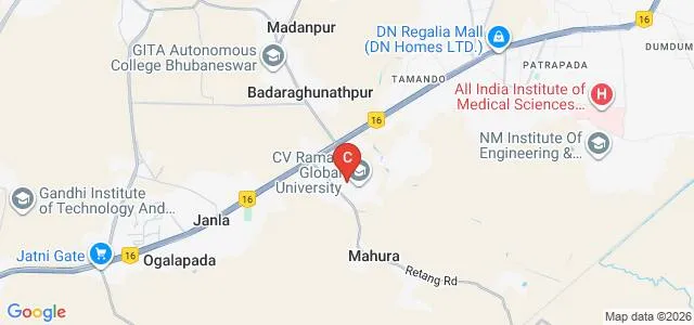 Ranjita Institute of Hotel Management and Catering Technology, Bhubaneswar Map