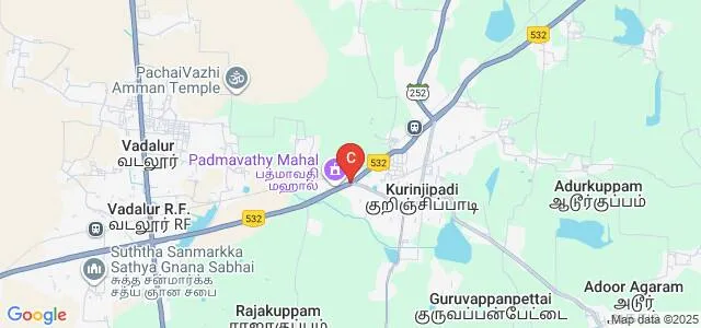 Kurinje Polytechnic College, Cuddalore Map