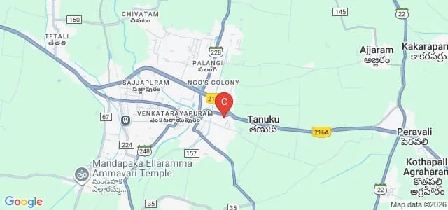 SD College of Information Technology, Tanuku Map