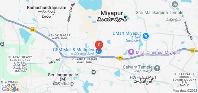 Mahila Dakshata Samithi and Bansilal Malani College of Nursing, Hyderabad Map