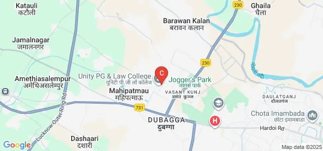 Unity Law College, Rudrapur Map