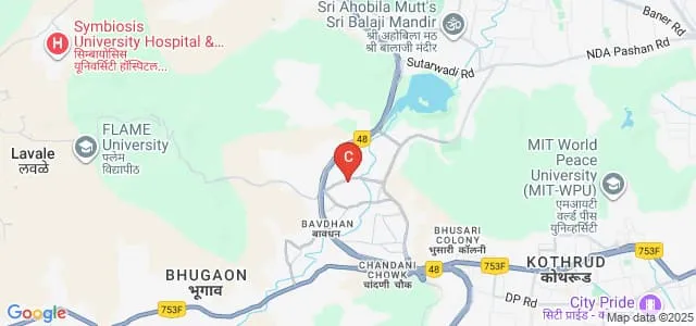 Suryadatta Law College, Pune Map