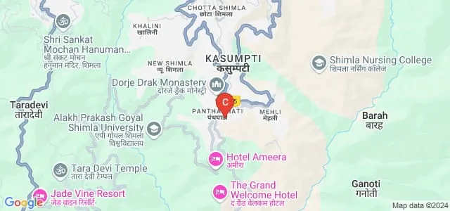 Bells Institute of Management and Technology, Shimla Map