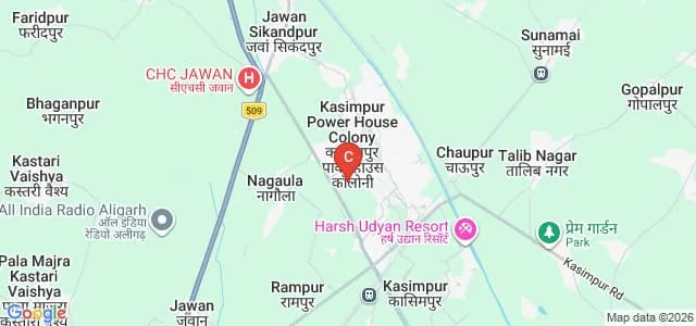 ACN Institute of Teaching Education, Aligarh Map