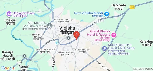 Samrat Ashok Technological Institute Polytechnic College, Vidisha Map