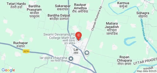 Swami Devanand PG College, Deoria Map
