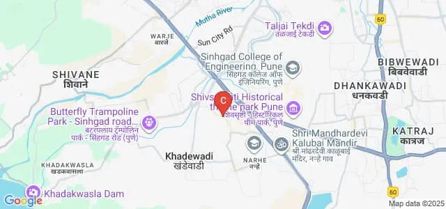 Abhinav Education Society's College of Pharmacy D Pharm, Pune Map