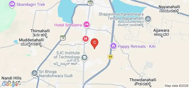 Sri K Venkatapatheppa College of Education, Chickballapur Map