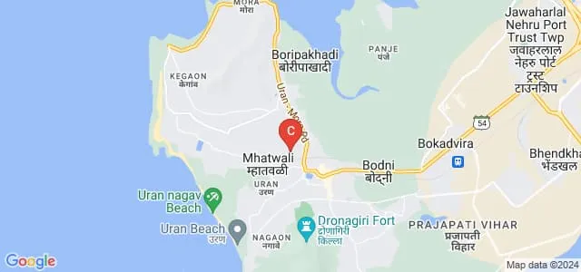 Uran Education Society's College of Management and Technology, Raigad Map