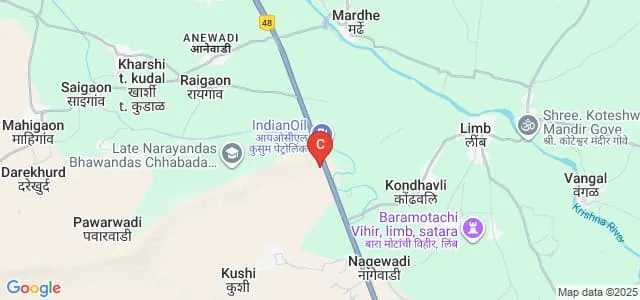 Gourishankar Institute of Pharmaceutical Education and Research, Satara Map