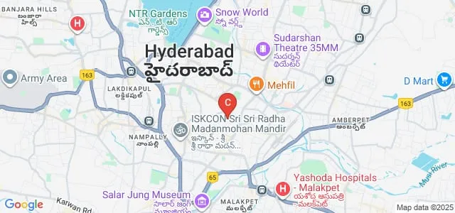 Jagruti Degree and PG College, Hyderabad Map