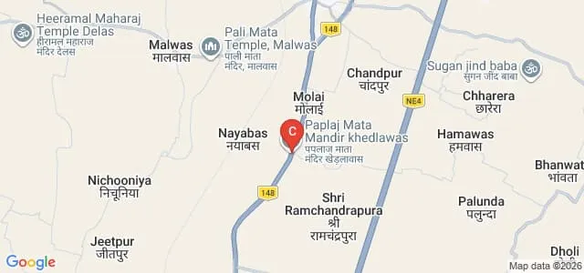 Ayushmaan College of Naturopathy and Yogic Science, Dausa Map