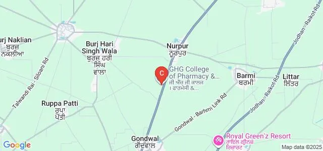 GHG Polytechnic College, Ludhiana Map