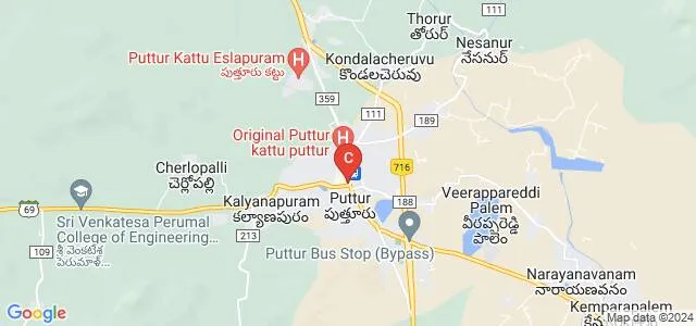 DBB Institute of PG Studies, Chittoor Map