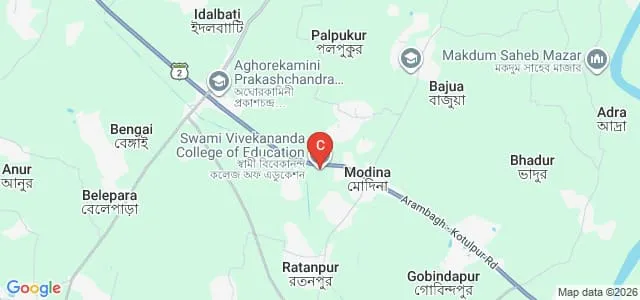 Swami Vivekananda College of Education, Hooghly Map